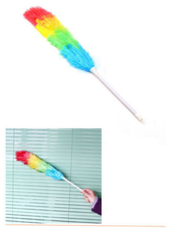 Soft Microfiber Cleaning Duster Dust Cleaner Handle Feather Static Anti Magic Household Cleaning HOT Selling Tools