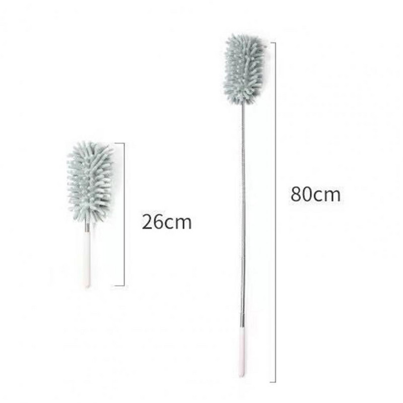 Regulējama teleskopiskā putekļu suka sadzīves putekļu noņemšanas birste automašīnu biroja tīrīšanai mājsaimniecības tīrīšanas birste