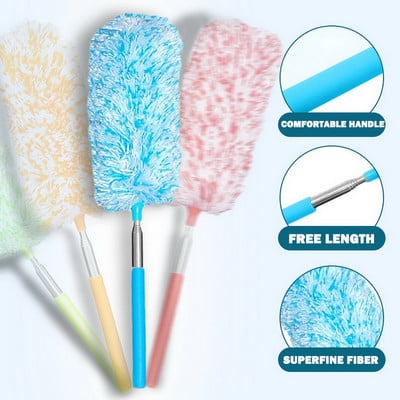 Washable Dusting Brush Cleaning Tool Extendable Duster