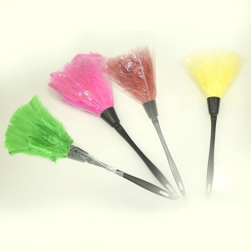 1db 35cm-es puha pulykatollas porszívó autó porszívó billentyűzet akasztós kép mini portisztító kefe háztartási bútortisztító