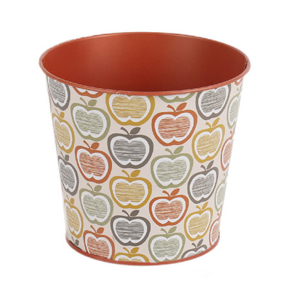 Mini fém virágcserepek napraforgó vödör kaktusz növénytartó edény erkélyre fedélzeti teraszra első veranda beltéri vagy kültéri tavaszi nyárra