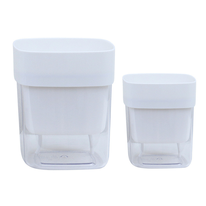 Lusta önöntöző virágcserép ültető cserepek Automatikus vízfelvevő zamatos akvakultúra műanyag hidroponikus virágcserepek