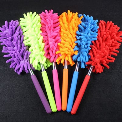 Soft Microfiber Duster Brush Dust Cleaner Hair Dusting Brush Car Duster Household Office Kitchen Cleaning Tools Feather Duster