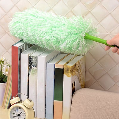 Telescopic Microfibre Duster Extendable Dust Remover Cleanning Brush For Air-conditioner Furniture Shutter Home Car Cleaner Tool