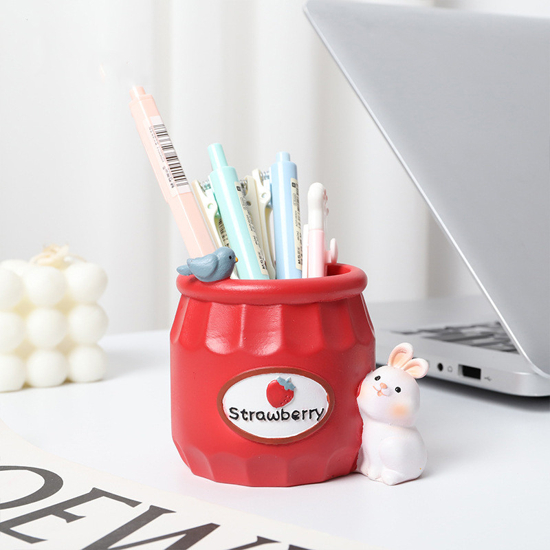 Honeypot témájú ültetőgyanta virágcserép pozsgások légnövények számára Zakka díszek tolltartó ecsettartó Otthoni asztaldísz