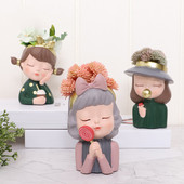 Ghivece mici pentru suculente din rășină Ghivece pentru plante suculente Ghivece pentru plante Bonsai Ghivece pentru flori Vaze elegante de ferigă cactusi Ornament decorativ pentru casă