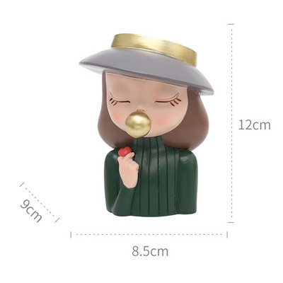 Ghivece mici pentru suculente din rășină Ghivece pentru plante suculente Ghivece pentru plante Bonsai Ghivece pentru flori Vaze elegante de ferigă cactusi Ornament decorativ pentru casă