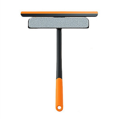 3 az 1-ben többfunkciós üvegablaktisztító ablaktisztító kefe gumibetét Üvegkaparó törlő Forgó ablak hálós képernyő tisztítás