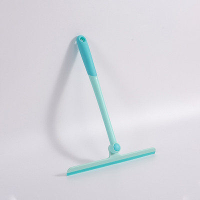 360 fokban elforgatható T-alakú üveg víztörlő fürdőszoba WC tükör ablaktisztító kefe Háztartási mini ablaktörlő tisztítás