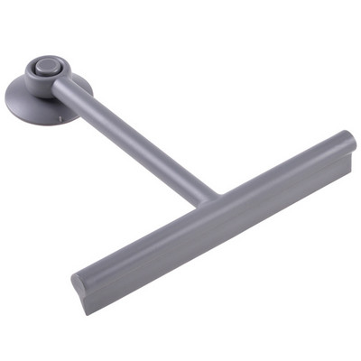 Padlóbarát, hosszú nyelű tükör falra akasztható üvegtisztító háztartási levehető fürdőszobai ablaktisztító vízkaparó