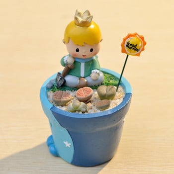 Μικρός Πρίγκιπας Γλάστρα Fairy Tail Γλάστρα Fox Rose Garden Planter Χυμώδες φυτό Γλάστρα Διακόσμηση σπιτιού Ειδώλιο ζώου