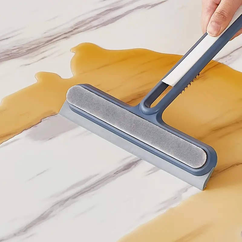 Mágneses falra szerelhető üvegtisztító kefe 3 az 1-ben többcélú eszköz nagy teljesítményű súroláshoz, csíkmentes tisztításhoz