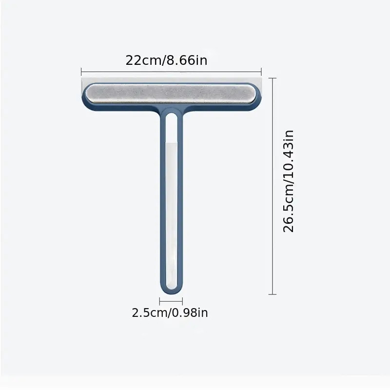 Mágneses falra szerelhető üvegtisztító kefe 3 az 1-ben többcélú eszköz nagy teljesítményű súroláshoz, csíkmentes tisztításhoz
