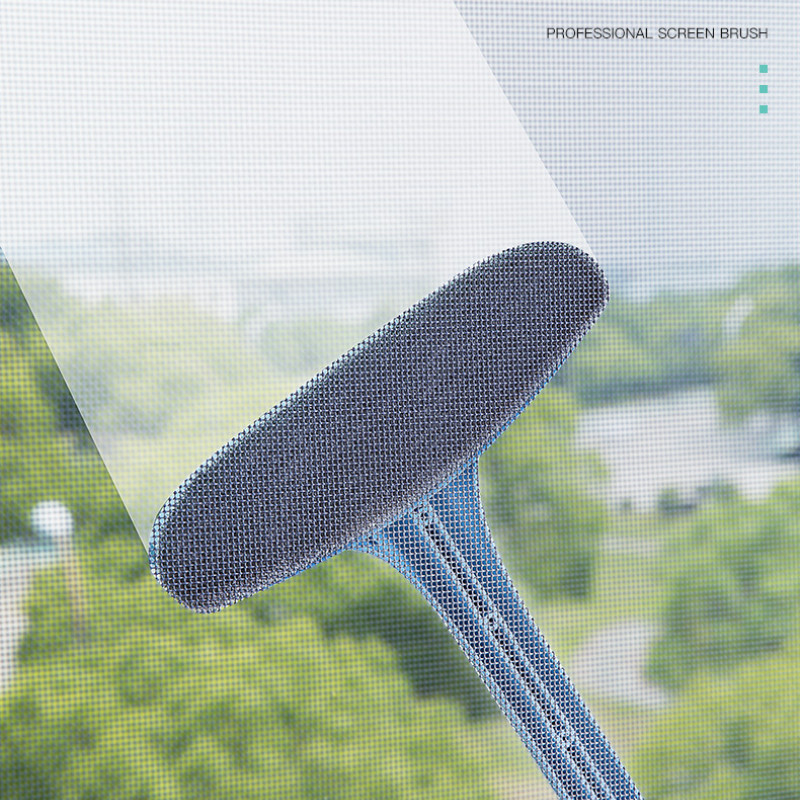 Háztartási tisztító ablakmosó kefe Otthoni poreltávolító gézhez Ablaküveg nedves és száraz tisztítókefe Konyhai tartozékok