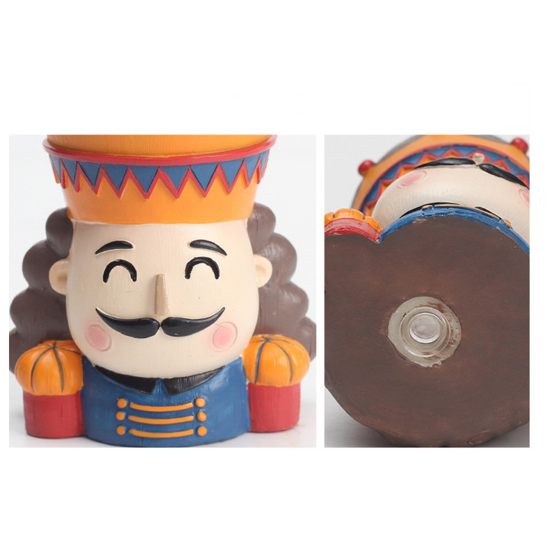 Zamatos ültetőgépek Virágcserép Fale Kingdom karakterek fej bonsai növénycserepek kaktusz ültető edények gyanta szobor asztali dekoráció