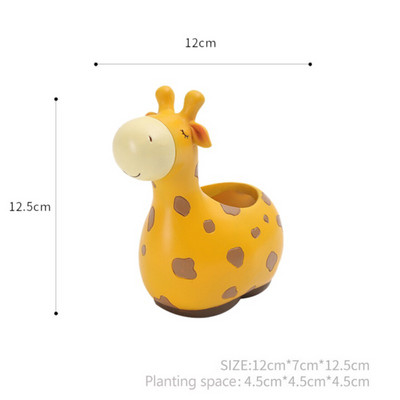 Kreatív japán stílusú Panda mikro-táji asztali dekorációs díszek Gyanta kis cserepes cserepes zamatos virágcserép