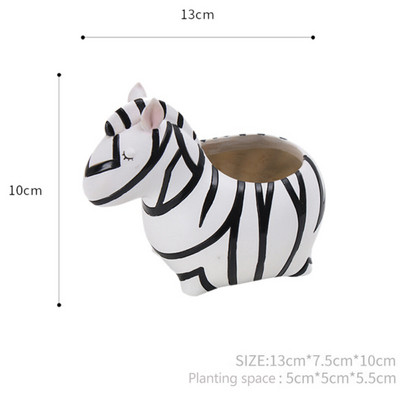Kreatív japán stílusú Panda mikro-táji asztali dekorációs díszek Gyanta kis cserepes cserepes zamatos virágcserép