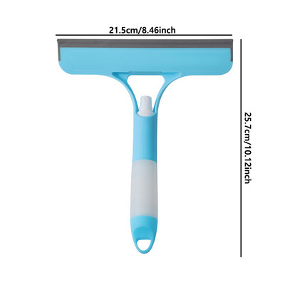 Többfunkciós üvegtisztító törlőkendő zuhanyképernyő tisztítása fürdőszobai kaparó otthoni tisztító eszköz üvegtisztításhoz Fürdőszoba tisztító eszközök