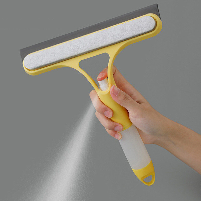 Többfunkciós üvegtisztító törlőkendő zuhanyképernyő tisztítása fürdőszobai kaparó otthoni tisztító eszköz üvegtisztításhoz Fürdőszoba tisztító eszközök