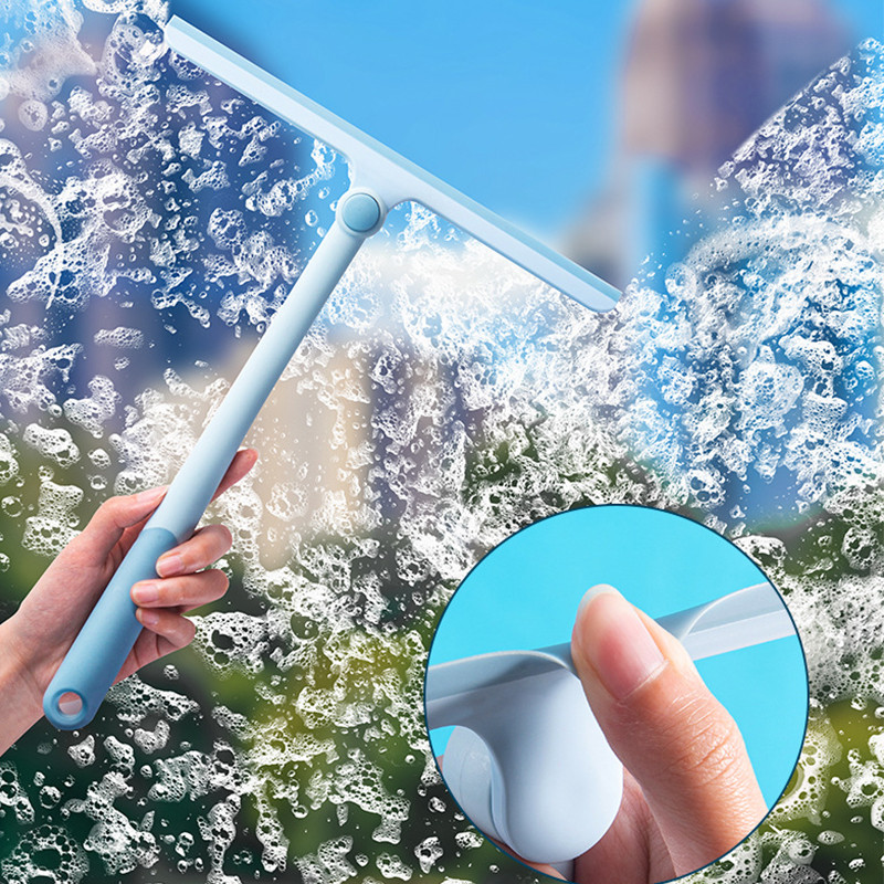 Többfunkciós Ablaktisztító kefe Szilikon Kaparó Üveg Törlő Padló Háztartási Eszközök Konyha Fürdőszoba Kiegészítők