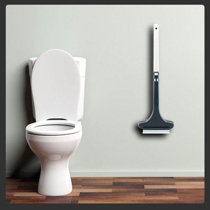 2 az 1-ben Kezdőképernyő ablaküvegtisztító kefe Nem kell szétszerelni és mosni tisztítószerszámokat üvegtörlő Háztartási takarítás