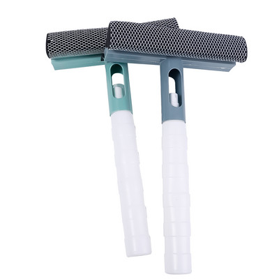 Ablaktisztító eszközök Kétoldalas üvegtisztító törlő törlő szórófejes palackkal Konyhai kerámia fürdőszoba tükörtisztító kefe