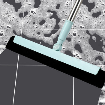 Squeegee Scrubber δαπέδου: Ρυθμιζόμενο μάκτρο παραθύρων λαβή ντους σκούπας καθαρισμού Μάκτρο καθαρισμού για γκαράζ