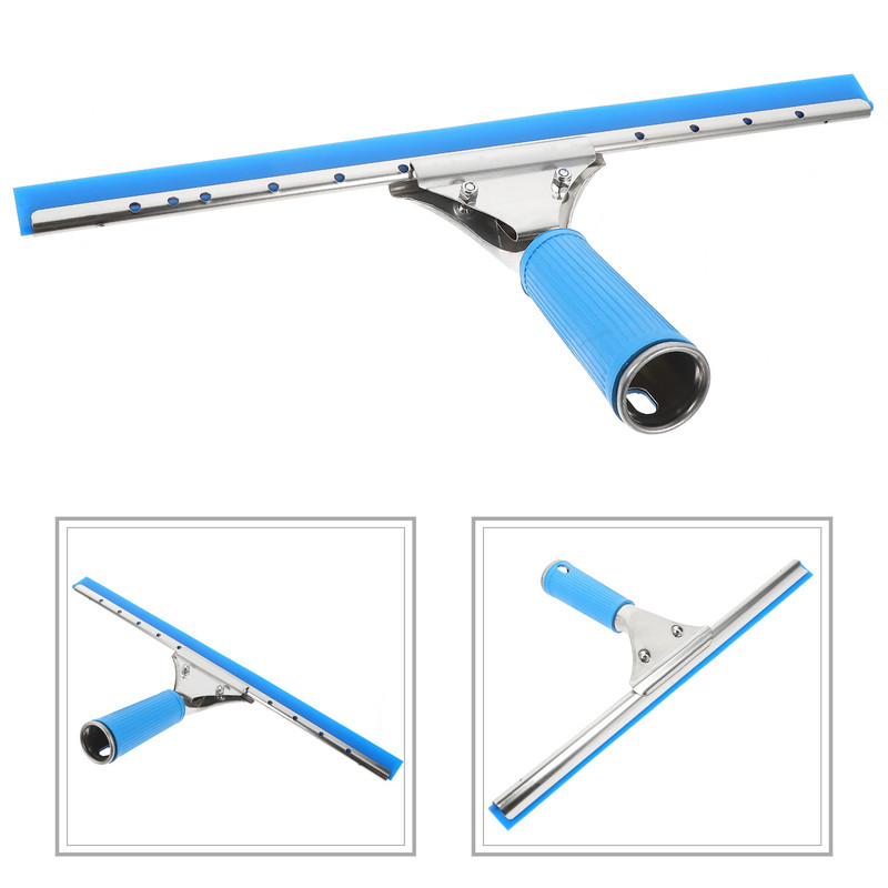 35 cm-es zuhanytörlő üveg mágneses tisztító kaparó ablak rozsdamentes acél törlő többfunkciós