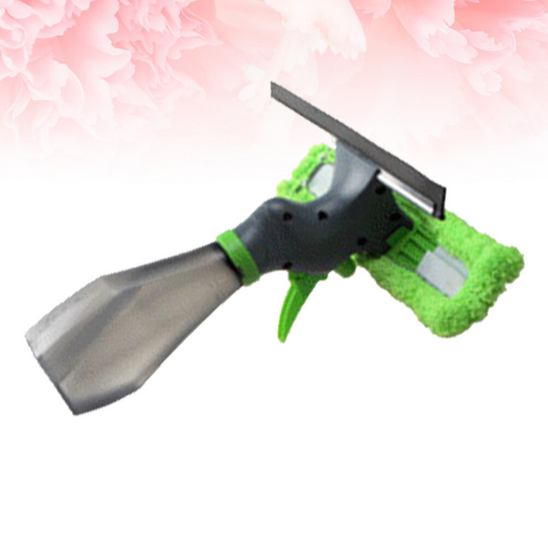 Ablaktisztító gumibetétes üvegtörlő: többcélú tolóajtó ablaktisztító autós tolózuhanyajtó súrolóhoz, zöld