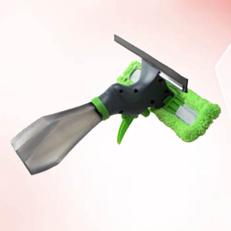 Ablaktisztító gumibetétes üvegtörlő: többcélú tolóajtó ablaktisztító autós tolózuhanyajtó súrolóhoz, zöld