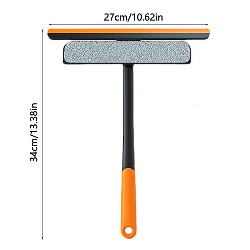 3 az 1-ben ablaktörlő forgatható ablaktisztító eszköz Ablakkaparó üvegtörlő tisztító zuhanytörlő tisztítókefe üvegtörlő
