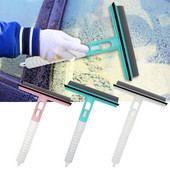 Tükör gumibetét háztartási tisztító fürdőszoba tükörtisztító szilikon lapáttal, üvegzuhany lehúzóval, ablaktörlő kaparóval