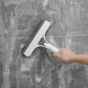 Squeegee ντουζιέρας γυάλινη πόρτα ντουζιέρας ξύστρα τοίχου Καθαριστικό καθαρισμού πολλαπλών χρήσεων Εργαλείο καθαρισμού καθρέφτη μπάνιου με ποτιστήρι