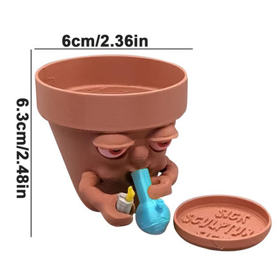 Asztali virágültetők Dekoráció Művészeti dekoráció Zamatos virágtartó Kerti edények Kaktusztartó Kerti cserepek Dekoratív virágcserép