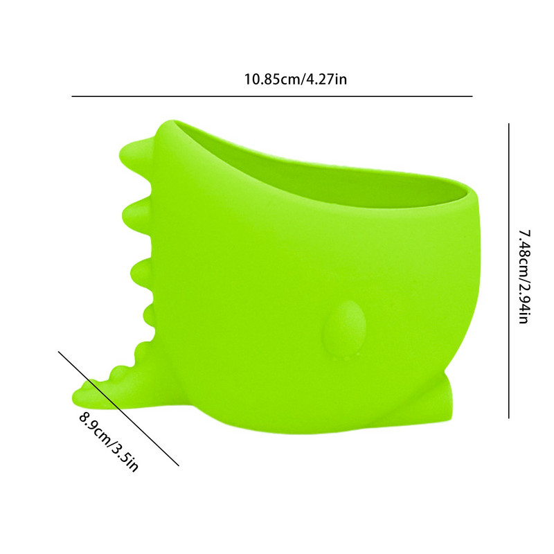 Sűrűsödő Kreatív Aranyos Dinoszaurusz Forma Szilikon Virágcserép Irodai Asztali Díszek Cserepes mini Kis Dekorációs Virágcserepek