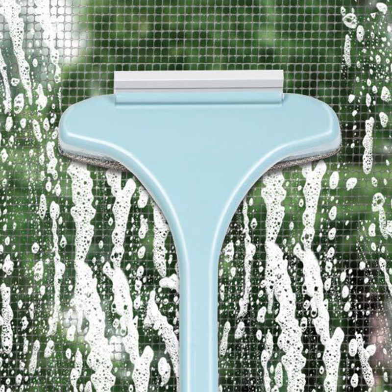 Kétoldalas multifunkcionális üvegkefe ablaktisztító kefe Szúnyogháló tisztító háztartási autótisztító eszköz