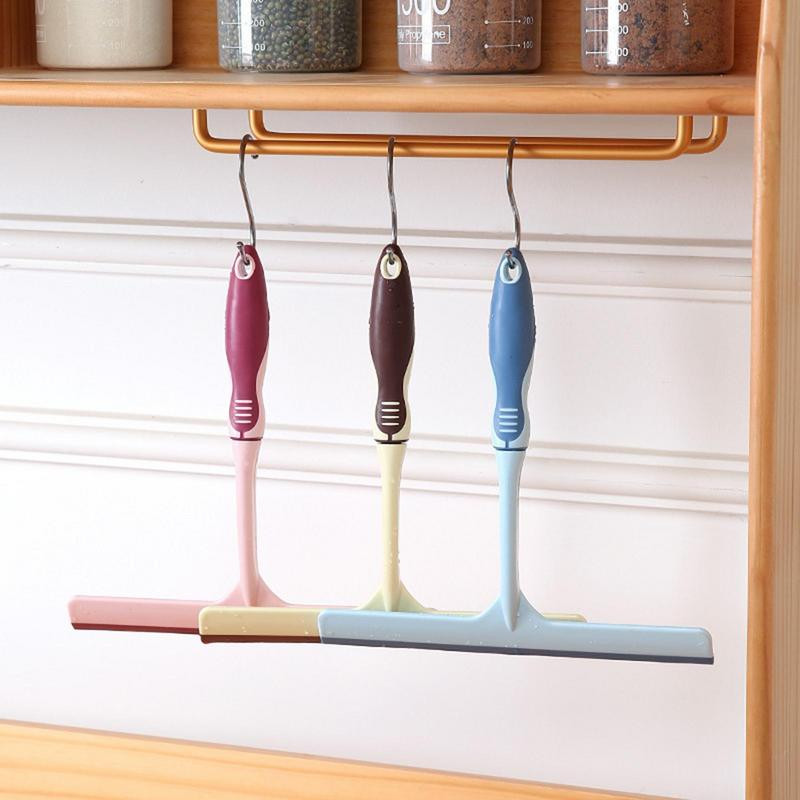 Lehúzó zuhanyüveg törlő tisztító eszköz fürdőszobai tükörcsempékhez Könnyű és hordozható, karcolásmentes, rugalmas elasztikus