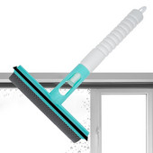 Tükör gumibetétes többfunkciós autós szélvédő lehúzó szivacsokkal és permetező üvegzuhany gumibetétes ablaktörlő kaparóval