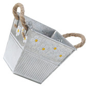 Kerti kellékek Többfunkciós virágcserép Vasvödör Váza Vintage Vázák Hordozható Retro Kreatív Irodai cserepek Növények