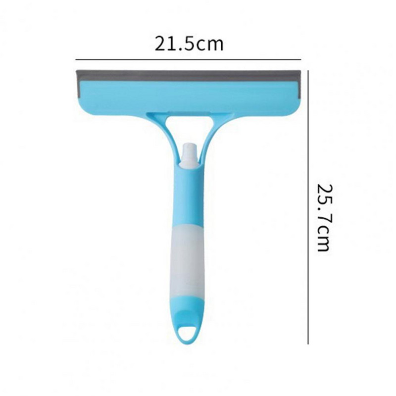 Autoakna kaabits 3-ühes pihustatav klaasipuhastaja pühkige duššiekraan Puhastage vannitoa kaabitslaud Vannitoa puhastusharja tööriistad