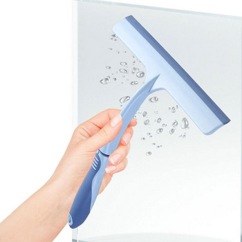 Squeegee For Shower Glass Door Shower Squeegee Cleaner with Silicone Hold 1PC New Simple Duration Mirror Mirror Car Squeegee