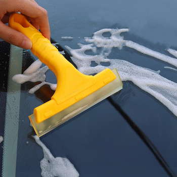 Автомобилна силиконова водна чистачка, стъргалка, чистачка, чистачка, почистващ сапун за автомобил за предно стъкло, домашно стъкло, миене на прозорци, инструмент за почистване