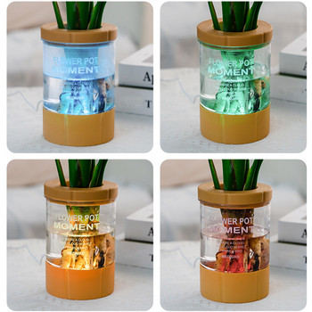 Творчески прозрачни хидропонни саксии с капак Терариум за размножаване с голям капацитет за украса за домашен офис