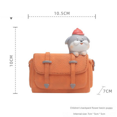 Cserepes növény gyanta aranyos forma gyanta virágcserép gyanta iskolatáska virágcserepes cukorka színes rajzfilm hátizsák virágcserép virágcserép Floret