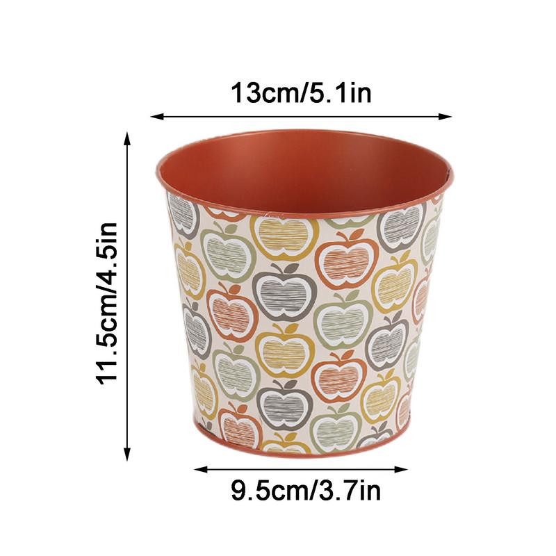 Imádnivaló kaktuszültető mini rajzfilm minták zamatos ültető edény fém tavaszi kert nyári dekorációs kaktusz edény kicsiknek