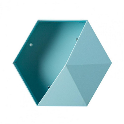 Hatszögletű falra akasztós virágcserép barkácsolás geometriai falra szerelhető virágtartó virágcserepes szoba tároló állvány zamatos virágtartó lakberendezés