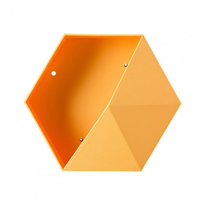 Hatszögletű falra akasztós virágcserép barkácsolás geometriai falra szerelhető virágtartó virágcserepes szoba tároló állvány zamatos virágtartó lakberendezés