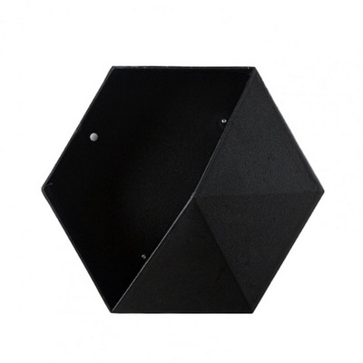 Hatszögletű falra akasztós virágcserép barkácsolás geometriai falra szerelhető virágtartó virágcserepes szoba tároló állvány zamatos virágtartó lakberendezés