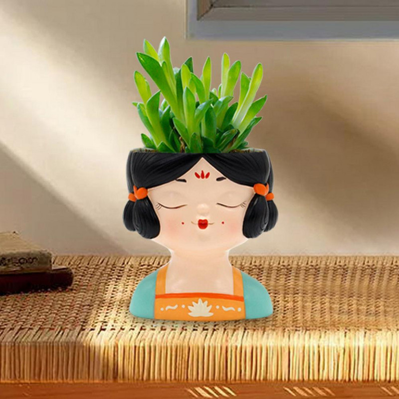 Cserepes modern, tartós állatmintás gyanta ültetőgép virág pozsgások edényasztal-tartozék pozsgás cserepes gyanta edény