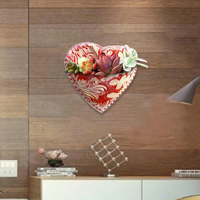 Falra függő cserepek Virágcserepek Fali ültetőgépek Edények Erkély Iroda Hálószoba Mini Növénykonténer